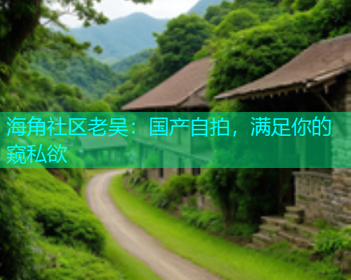 海角社区老吴：国产自拍，满足你的窥私欲