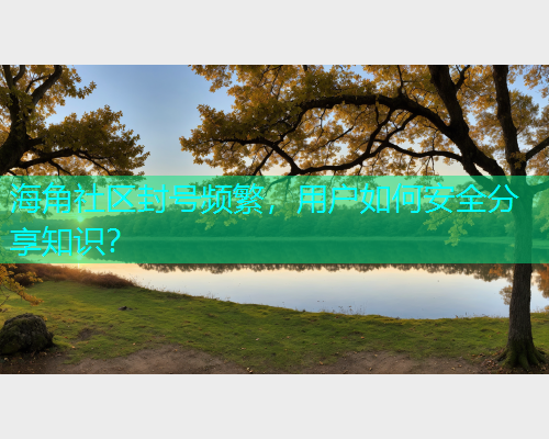 海角社区封号频繁，用户如何安全分享知识？