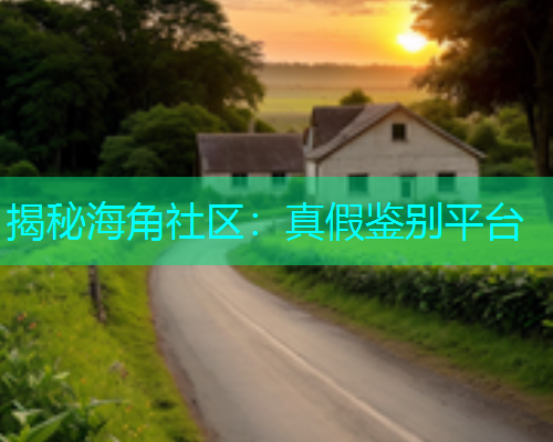揭秘海角社区：真假鉴别平台