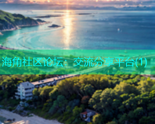 海角社区论坛：交流分享平台(1)