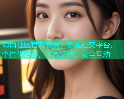 海角社区官方登录：多元社交平台，个性化推荐，丰富活动，安全互动