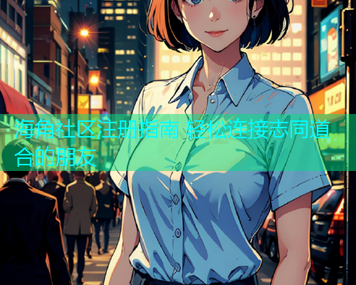 海角社区注册指南 轻松连接志同道合的朋友