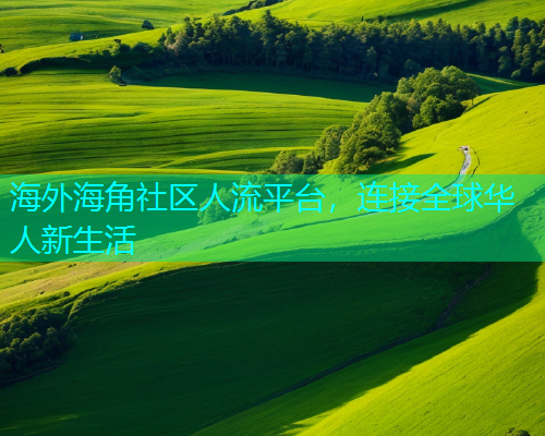 海外海角社区人流平台，连接全球华人新生活